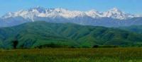 Горный хребет Заилийский Алатау.