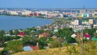 Вид на город.