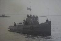 Military boat "Zhuk".