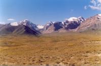 Vicinities of the pass Irkeshtam.
