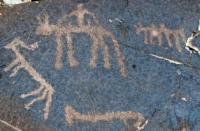 Petroglyphs in valley the Arpauzen and vicinities.