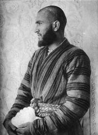 Таджик (Самарканд). Фотография Г. Крафта, 1898 - 1899 г.г.