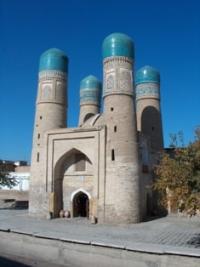 Chor-Minor (Four Minarets), constructions of 1807. Bukhara.