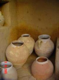 In museum near of mausoleum.