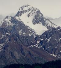Tops in Zailiysky Ala-Tau.