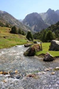 In the Fany mountains.