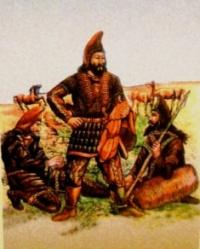 The Mongolian military chief.