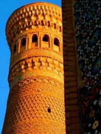Minaret the Kalta-Minor in Bukhara.