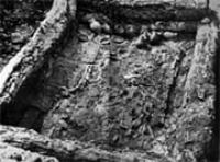 Archaeological excavations on the Issyk burial mounds.