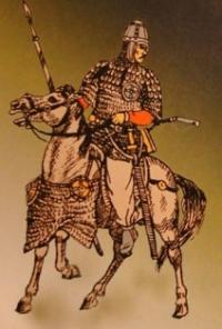 Воин-сармат. По реконструкции М.В. Горелика.