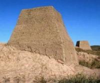 Bas Kamyr drevneye gorodishche. 27/5000 Bas Kamyr ancient settlement.