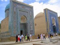 Sights of architectural ensemble Shakhi-i-Zinda.