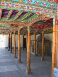 Istaravshan. Mosque Usmoni Charkhi, XVIII century.