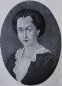 Вера Семенова, 1851 год, первая жена Петра Семенова.