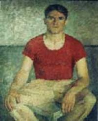 В.Г. Вайсберг. "Портрет студента Володи Краснова". 1959 год.