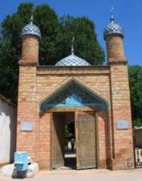 Gates to the Ismail-Ata complex.