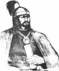 Рисунок народного героя Махамбета.
