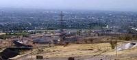View from the pass to Andijan.