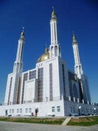 Mosque Nur Gasyr in town Aktobe.
