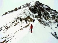 Climbing path to the mountain Berkutaul. Kazakhstan Altai.