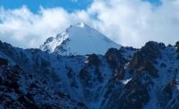 Mountains Kirghiz Iin vicinities of gorge It is Ala-Archa.