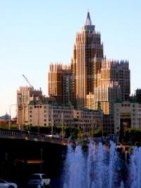New buildings of Astana.