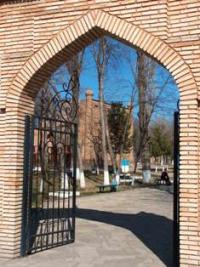 Mausoleum Karakhana in Taraz town.