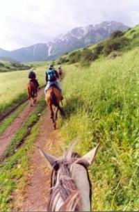 В ущелье Кши-Каинды.