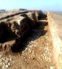 Ulug-depe ancient settlement.