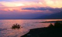 Lake Alakol and its environs.