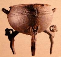 Bronze boiler. Almaty. V - II century B.C.