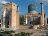 Gur Emir mausoleum in Samarkand.