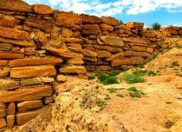Kyzylkala ancient settlement.