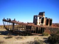 The screw of the ship. Muinak.