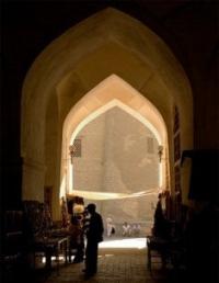 Architectural sights of Uzbekistan.