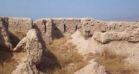 Ancient site of ancient settlement Pendjikent.