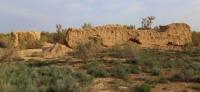 The settlement of Zhent. Kyzylorda Region.