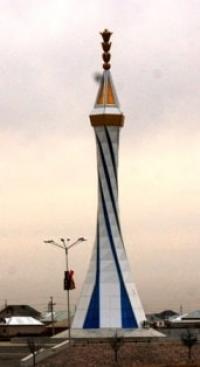 The Monument Syrdarya in Kyzylorda.