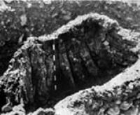 Archaeological excavations on the Issyk burial mounds.