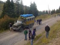 В походе в горах Терскей Ала-Тоо.