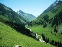 Курорт Алтын-Арасан и его окрестности.