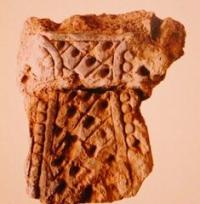Carved pieces from the Kostobe-Jumakat palace. VIII - X centuries.