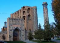 Bibi-khanum mosque in Samarkand.