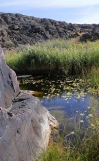 Natural sights of Central Kazakhstan.