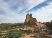 The settlement of Zhent. Kyzylorda Region.