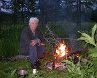 Naturalist writer, photo artist, local historian Alexander Lukhtanov.