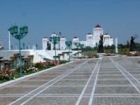 Ashgabad. New microdistrict of oilmen.