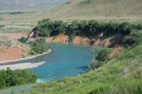 Chatkal river.