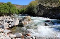 River Talgar. Tien-Shan.
