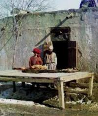 Sellers of flat cakes.